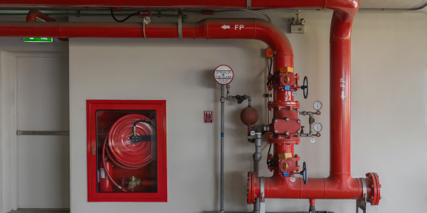 Pintar Fachadas de Empresas / Negocios / Locales Comerciales Ejea de los Caballeros · Pintura para Instalaciones de Sistemas de Protección Contra Incendios
